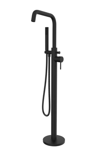 Storm Nova freestanding bath shower mixer black